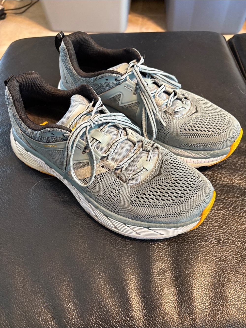 Hoka One One Gaviota 2 Athletic Shoes Sneakers Lead/Anthracite